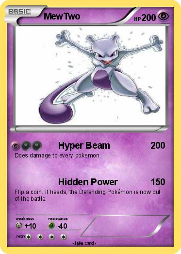 Pokemon MewTwo