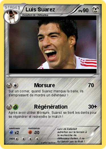 Pokemon Luis Suarez
