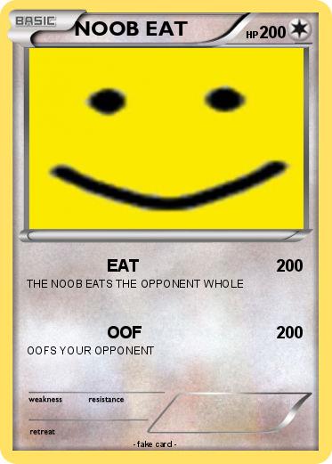 Pokemon NOOB EAT