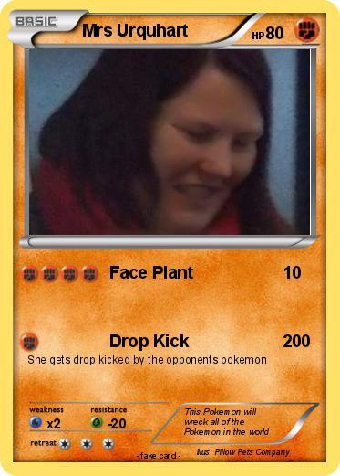 Pokemon Mrs Urquhart