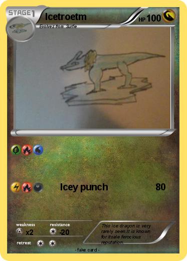 Pokemon Icetroetm
