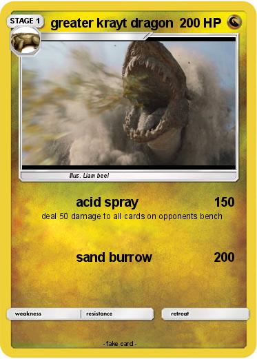 Pokemon greater krayt dragon