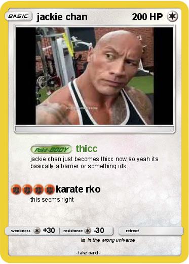 Pokemon jackie chan