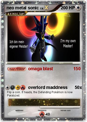 Pokemon neo metal sonic