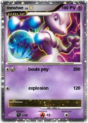 Pokemon mewtwe