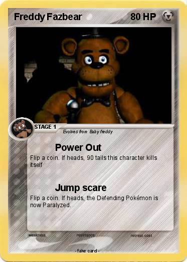 Pokemon Freddy Fazbear