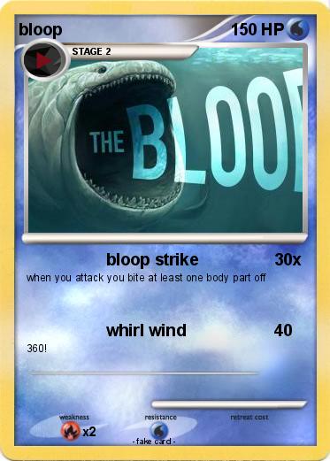 Pokemon bloop