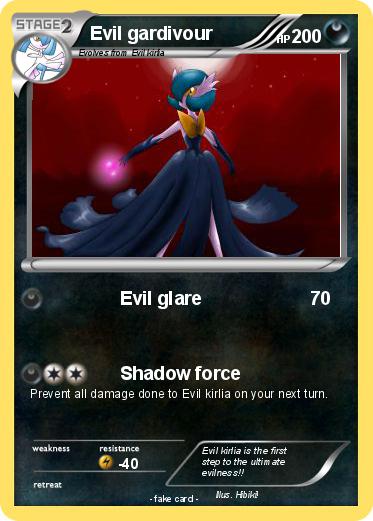 Pokemon Evil gardivour