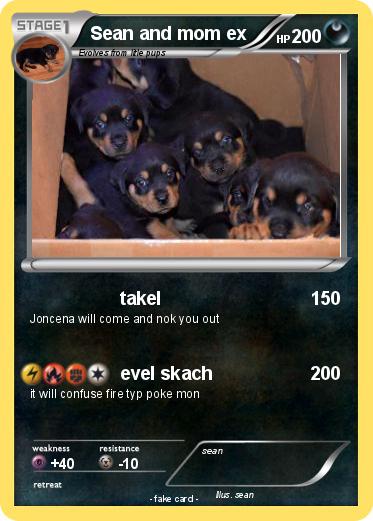 Pokemon Sean and mom ex