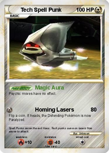 Pokemon Tech Spell Punk