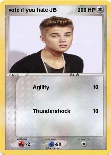 Pokemon vote if you hate JB