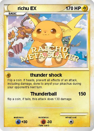 Pokemon richu EX