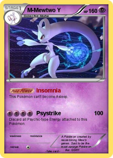 Pokemon M-Mewtwo Y