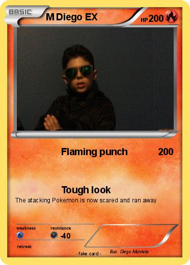 Pokemon M Diego EX