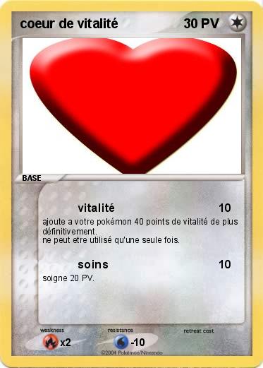 Pokemon coeur de vitalité
