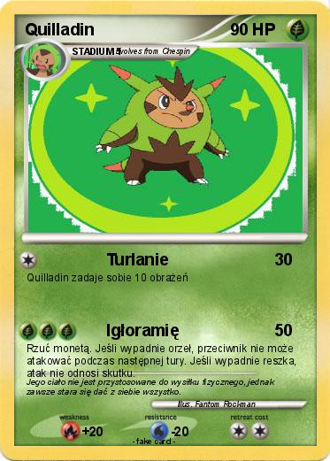 Pokemon Quilladin