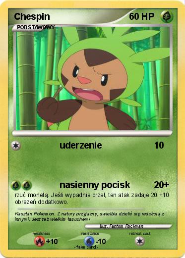Pokemon Chespin