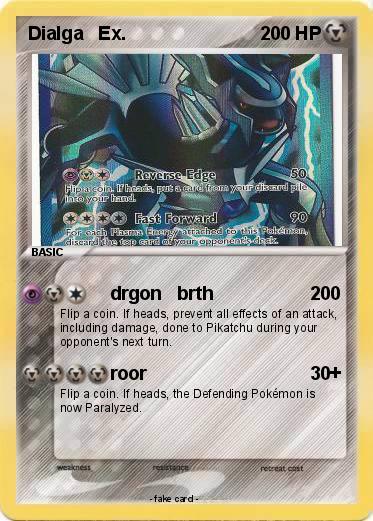 Pokemon Dialga   Ex.