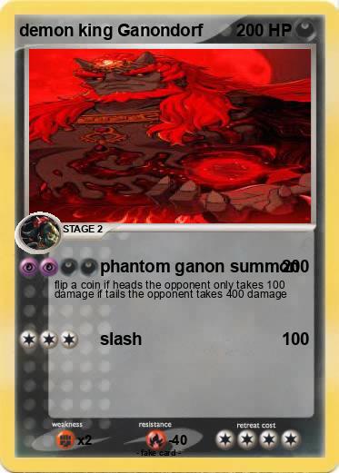 Pokemon demon king Ganondorf