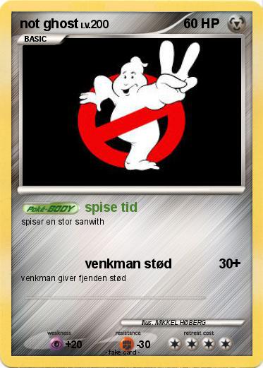 Pokemon not ghost
