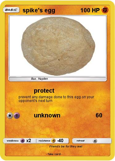 Pokemon spike's egg