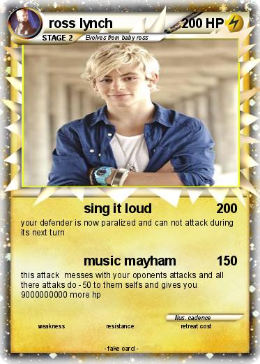Pokemon ross lynch