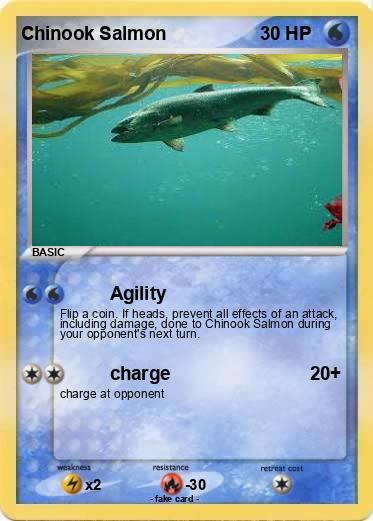 Pokemon Chinook Salmon