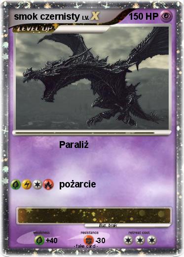 Pokemon smok czernisty