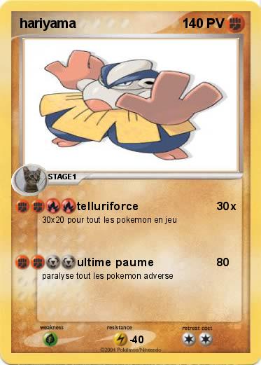 Pokemon hariyama