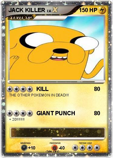Pokemon JACK KILLER
