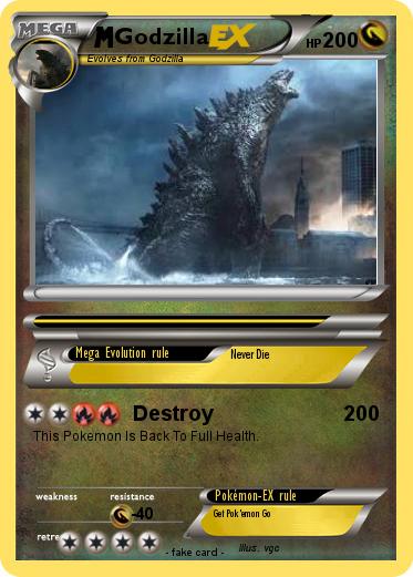 Pokemon Godzilla
