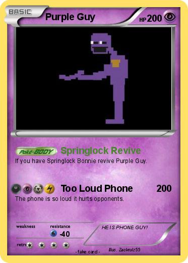 Pokemon Purple Guy