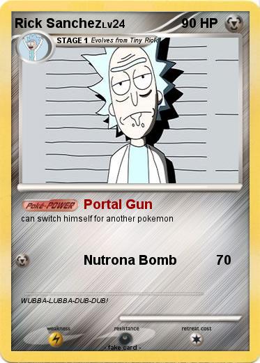 Pokemon Rick Sanchez