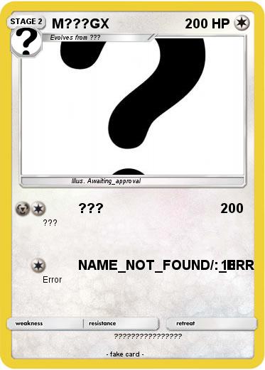 Pokemon M???GX