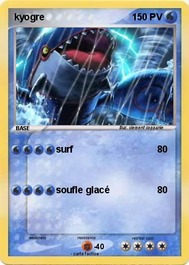 Pokemon kyogre