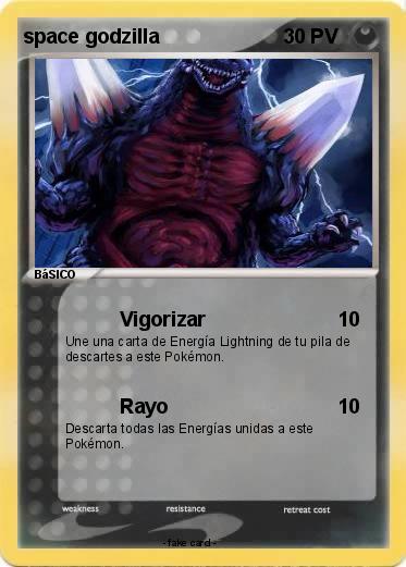 Pokemon space godzilla