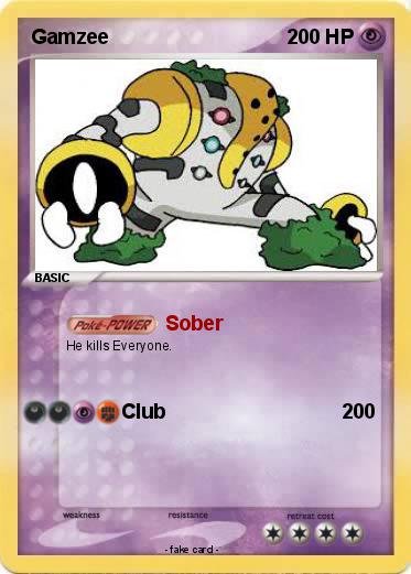 Pokemon Gamzee