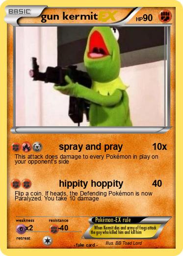 Pokemon gun kermit