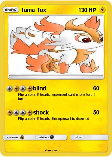 Pokemon luma  fox