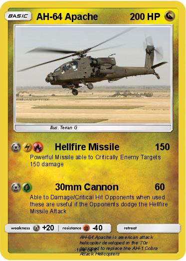 Pokemon AH-64 Apache