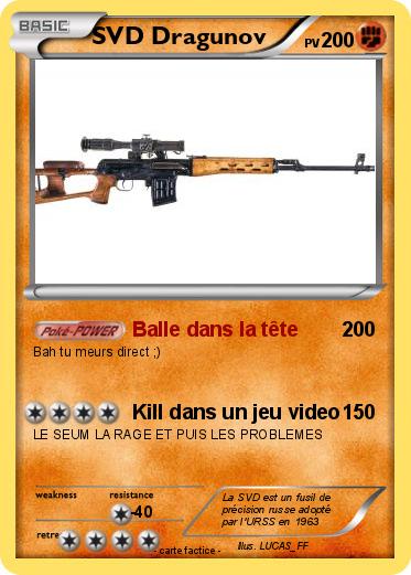 Pokemon SVD Dragunov