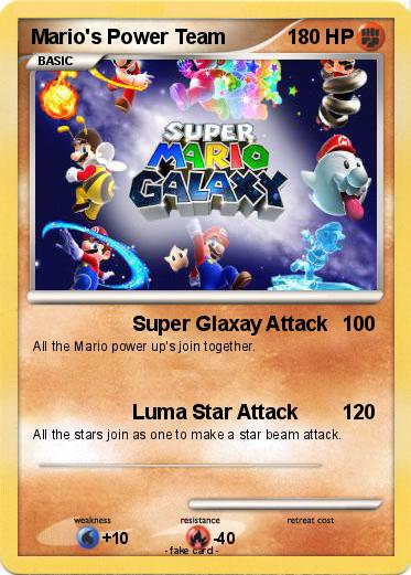 Pokemon Mario's Power Team