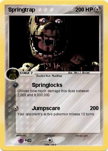 Pokemon Springtrap