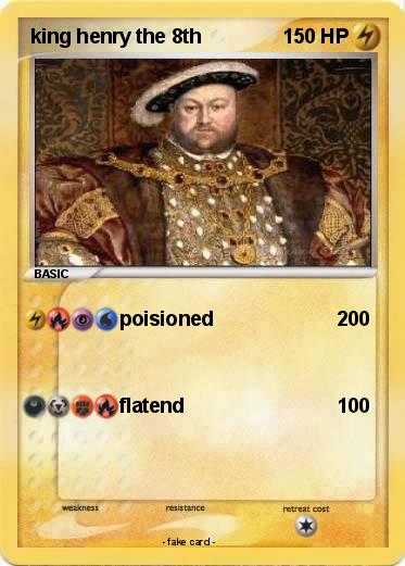 Pokemon king henry the 8th