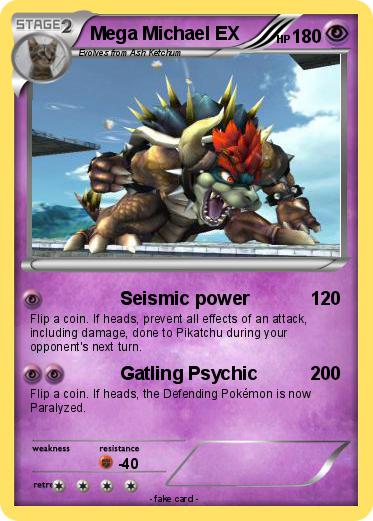 Pokemon Mega Michael EX