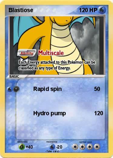 Pokemon Blastiose