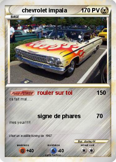Pokemon chevrolet impala