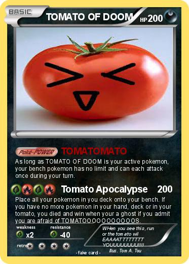 Pokemon TOMATO OF DOOM
