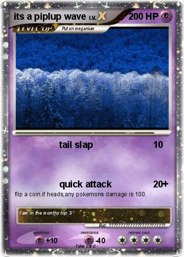 Pokemon its a piplup wave