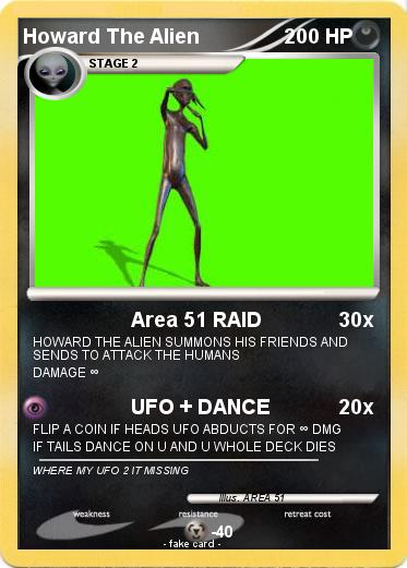 Pokemon Howard The Alien